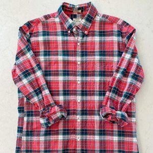 J. Crew Plaid Cotton Oxford--SLIM FIT